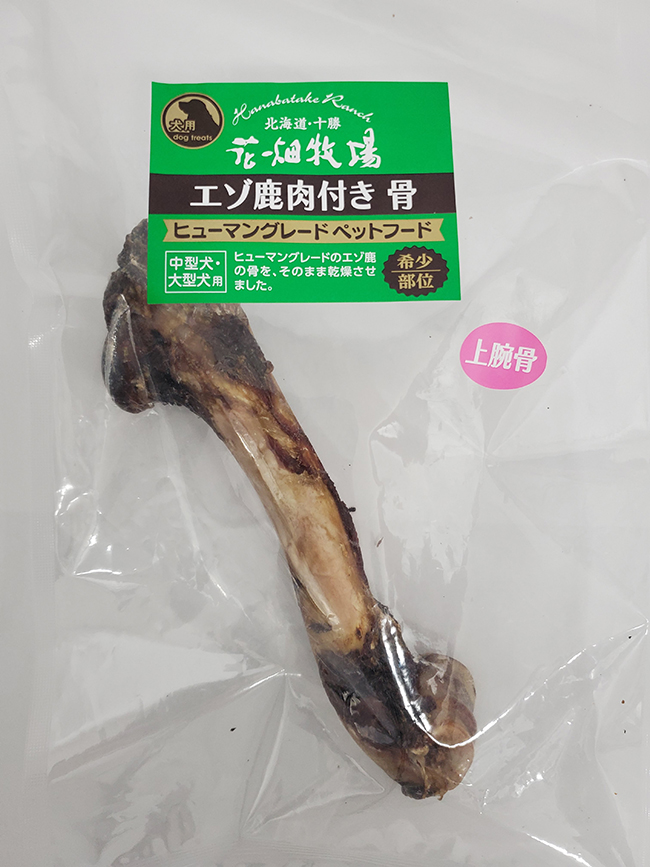 エゾ鹿肉付き 骨 上腕骨